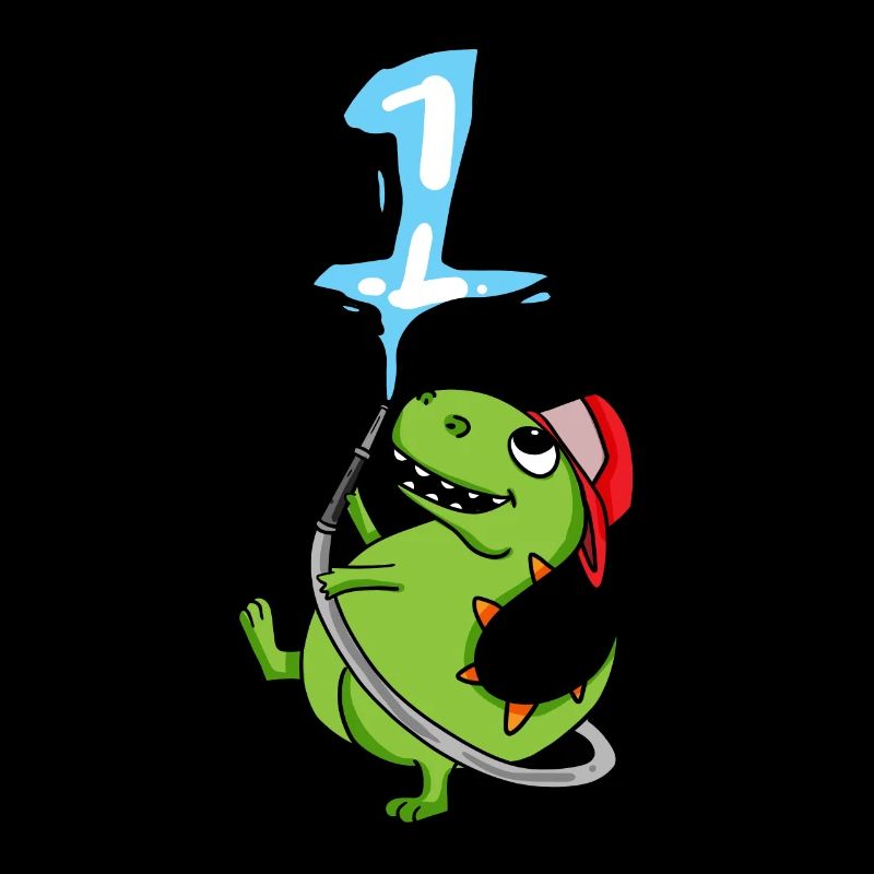 1st Birthday Dinosaur Fire Brigade Gift