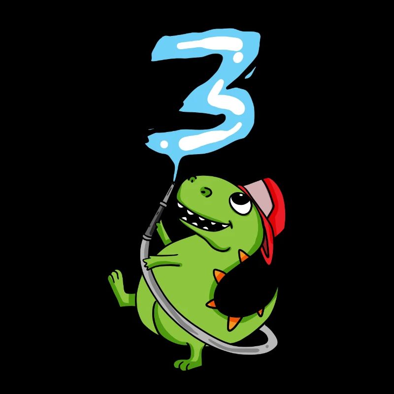 3rd Birthday Dinosaur Fire Brigade Gift