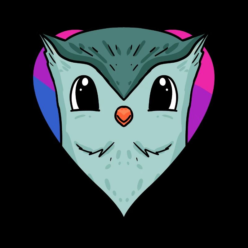 Bisexuell Eule Geschenk