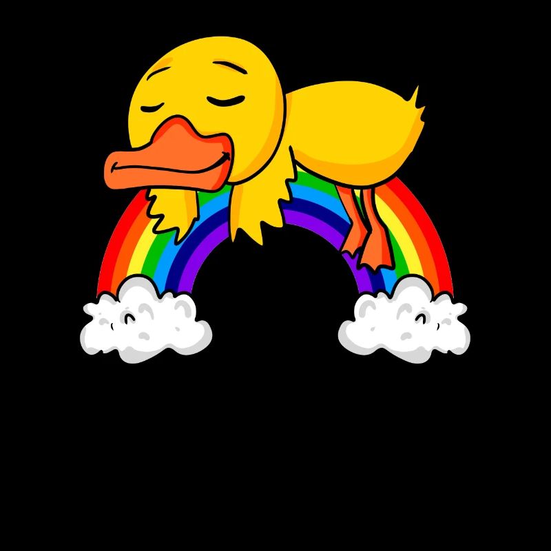 Rainbow Duck