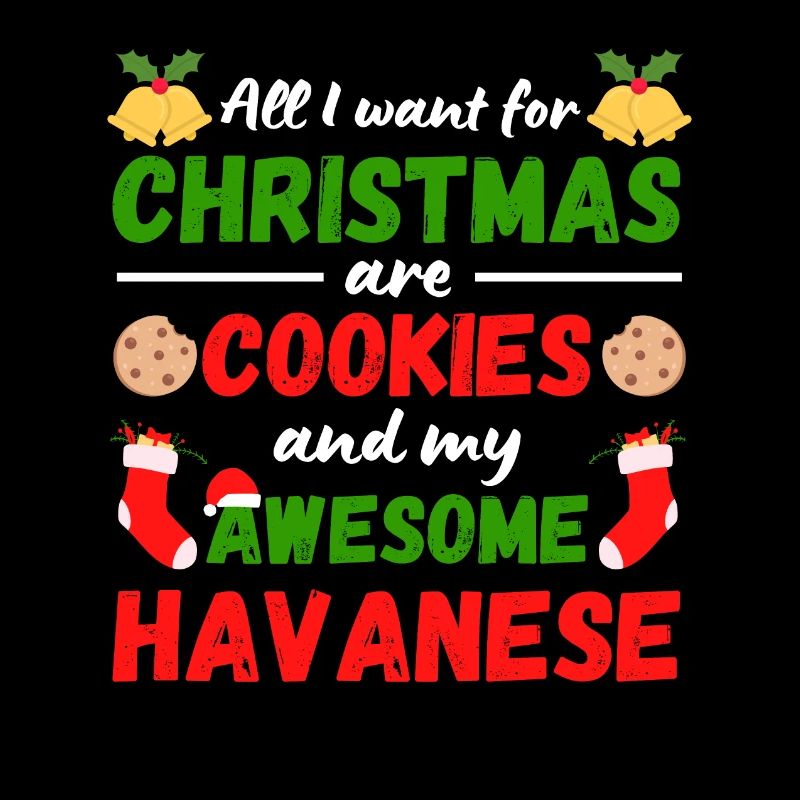 Christmas Havanese Biscuits