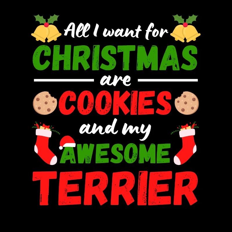 Biscuits de Noël Terrier