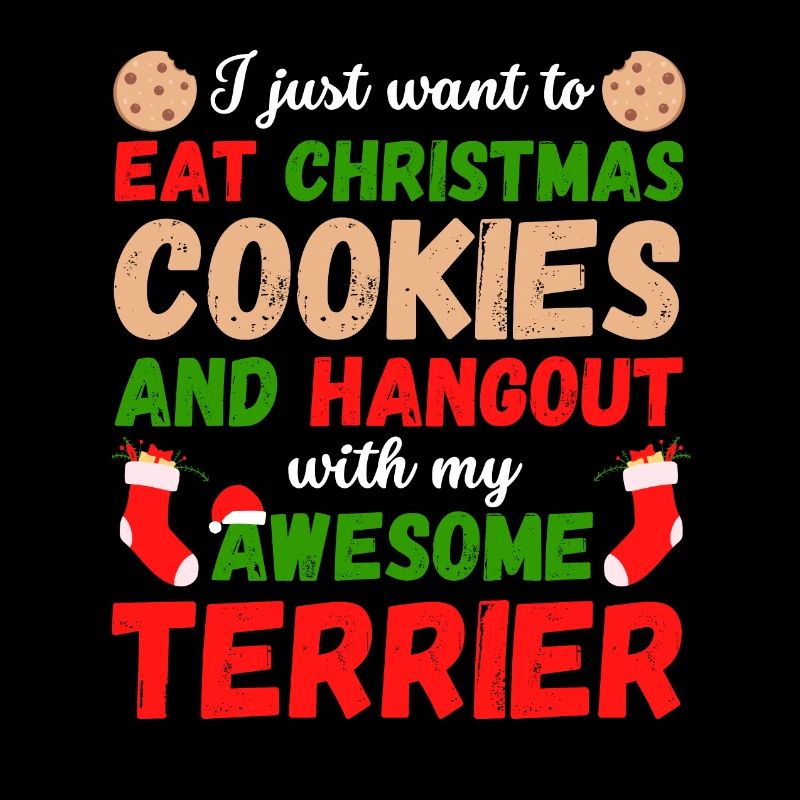 Biscuits de Noël Terrier