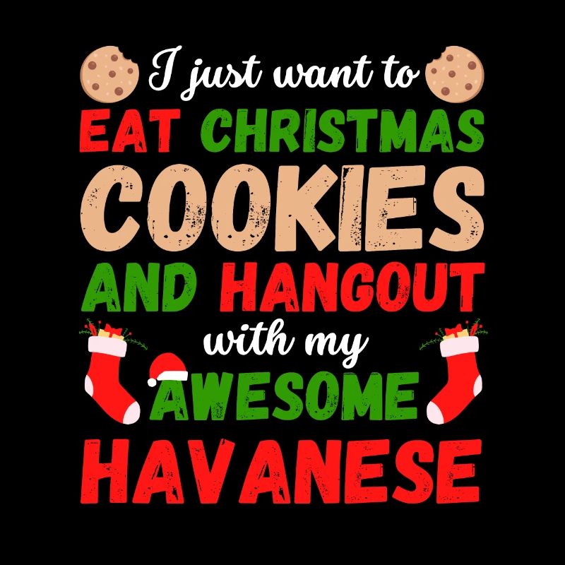 Christmas Havanese Biscuits