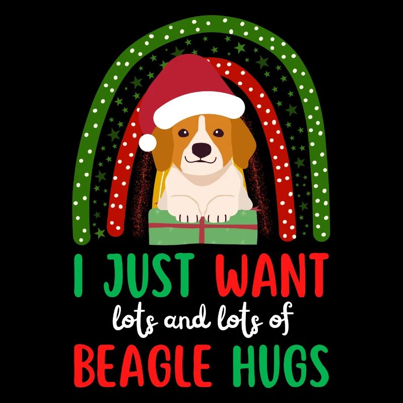 Noël Mignon Beagle Kawaii