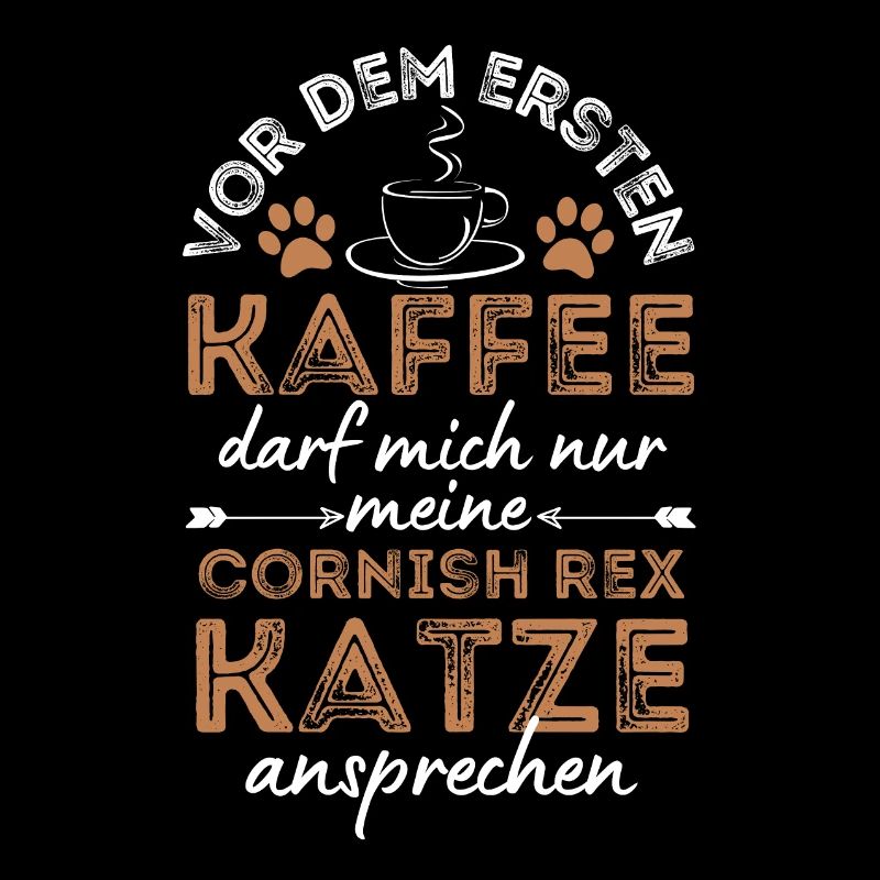 Cornish Rex Cat Coffee Cafe