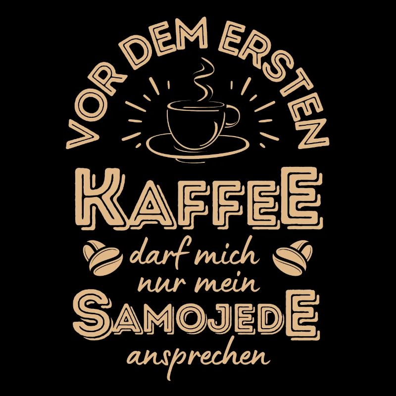Samojede Kaffee Hund Cafe