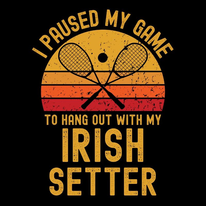 Squash and Irish Setter