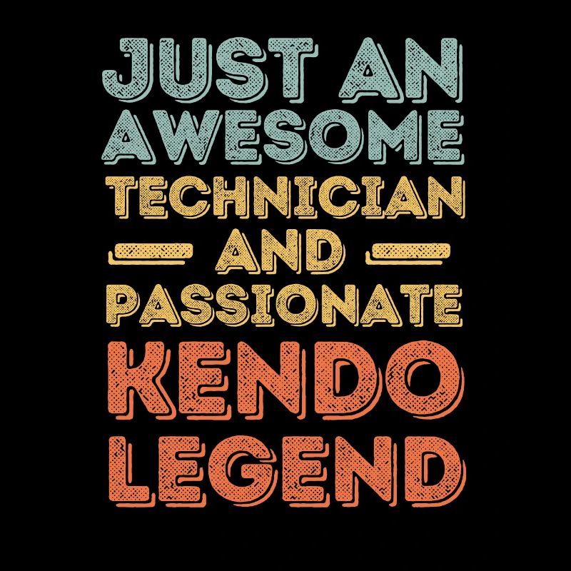 Techniker Kendo retro