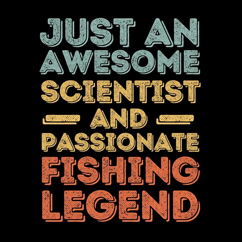 Scientifique pêche rétro