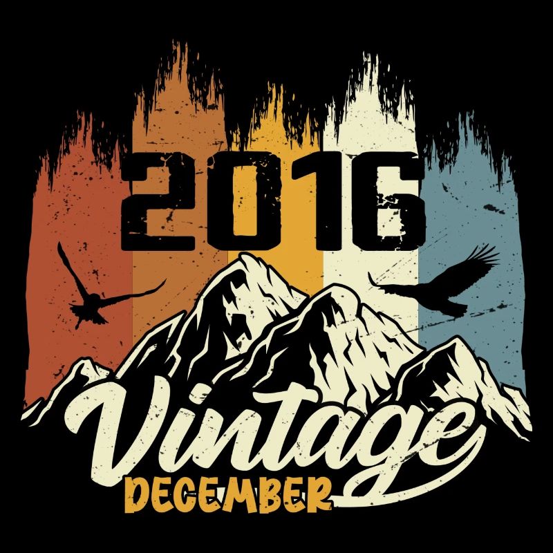 Geburtstagsgeschenk geboren im Dezember 2016