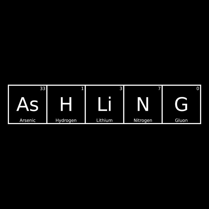 Ashling Name First Name Chemistry Periodic Table Element