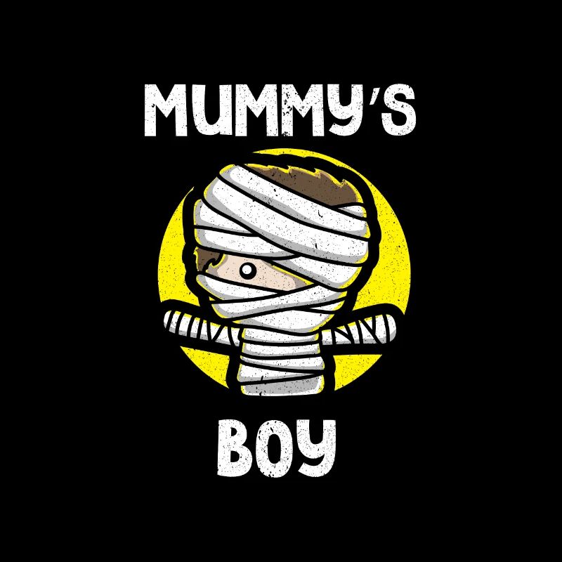 Muttersöhnchen Mamas Junge Mumie Gips