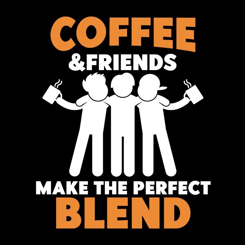 Kaffee Freunde Kaffeetrinker Kaffee trinken