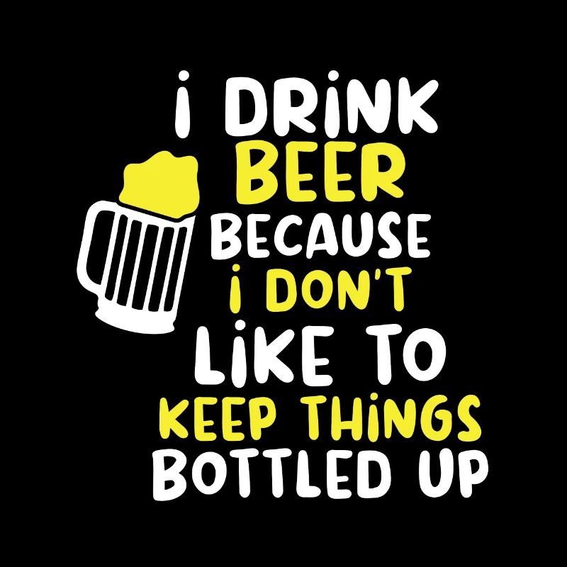 Bier Biertrinker Bierdose Bierflasche