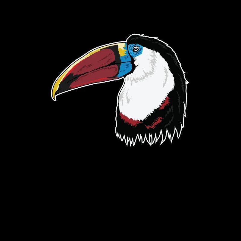 Weißbrusttukan Tukan-Vogel