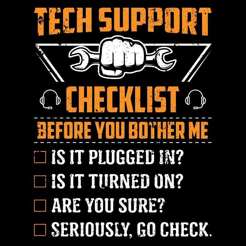 Technique Support Checklist Ordinateur informatique informatique