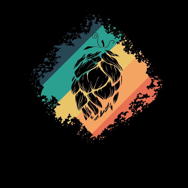 Beer brewing hops beautiful plant