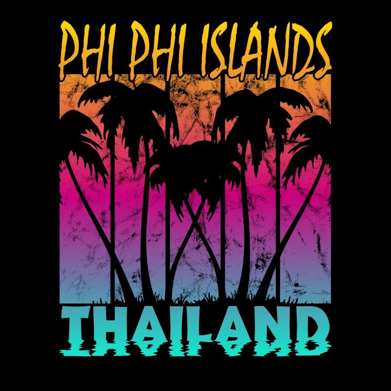 Vintage Phi Phi Islands Thaïlande