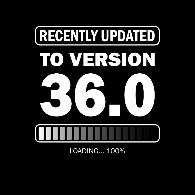 recently updated to version 36 - Gamer Geburtstag