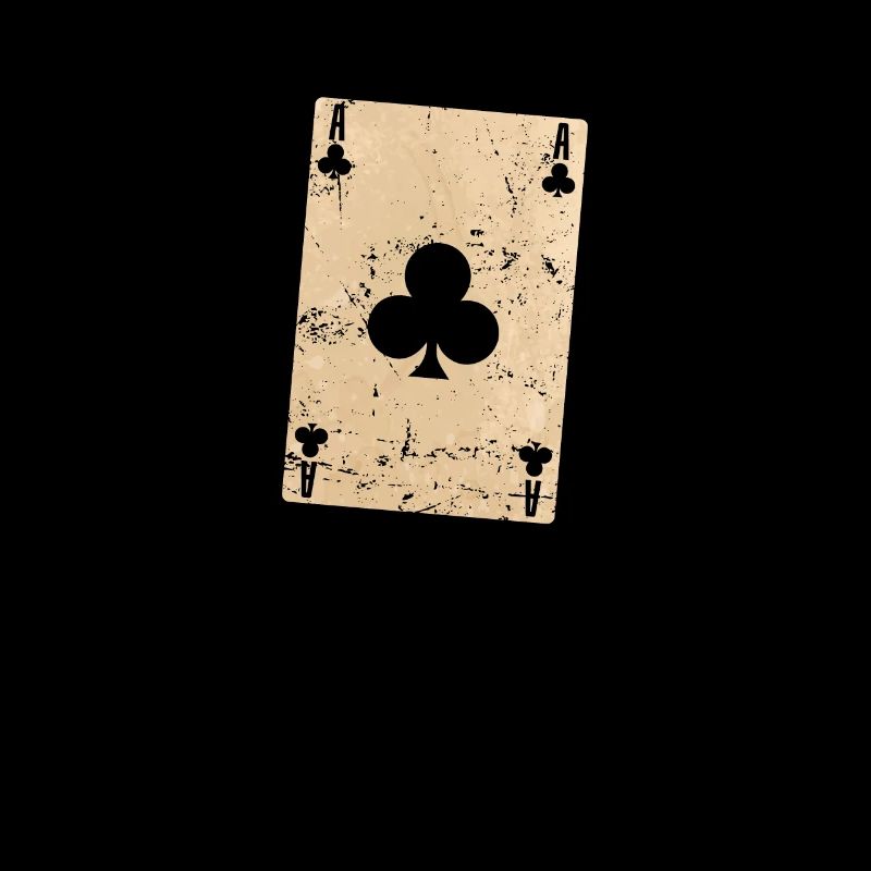 Kreuz Ass Poker oder Skat Kartenspiel
