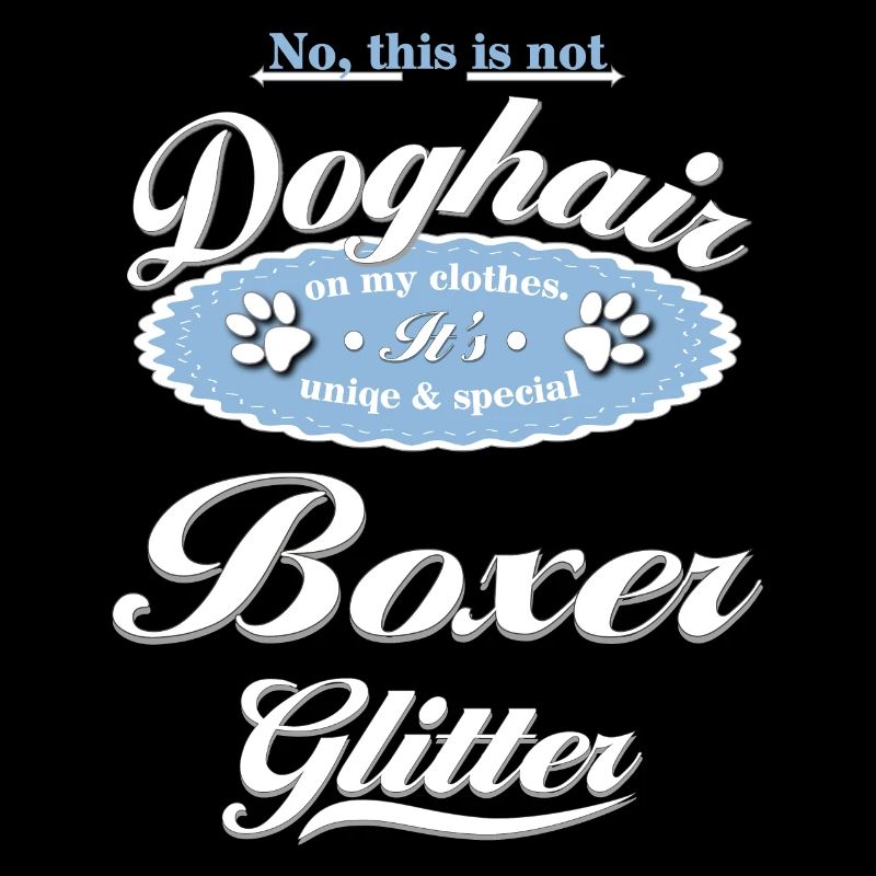Hundeglitzer Boxer