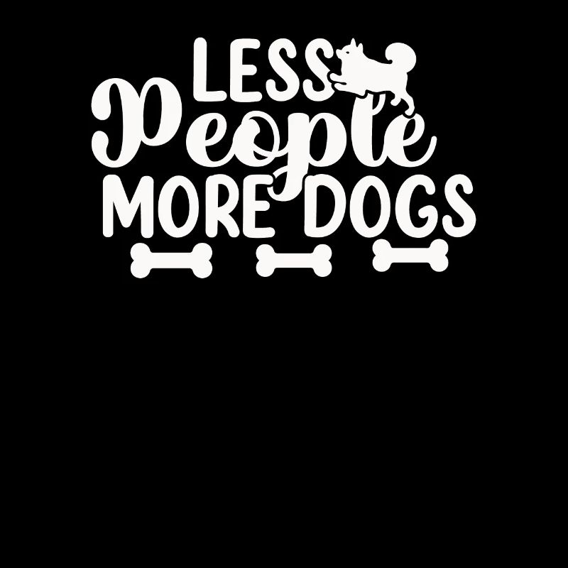 Moins de gens plus de chiens