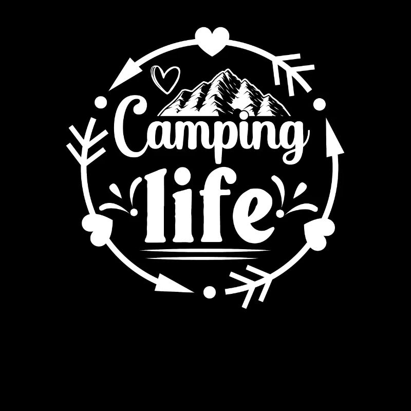 Camping Leben Wandershirt