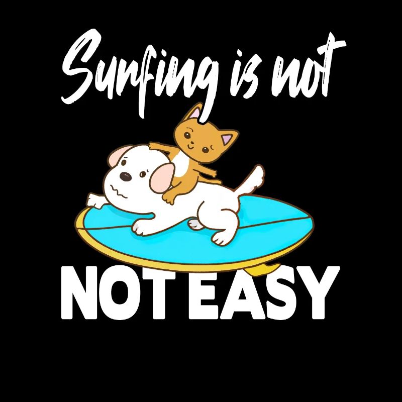 Le surf n’est pas facile