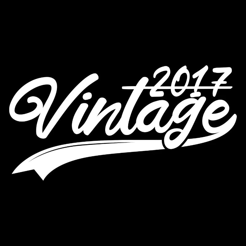 Vintage 2017 Geburtstagsgeschenk 2017