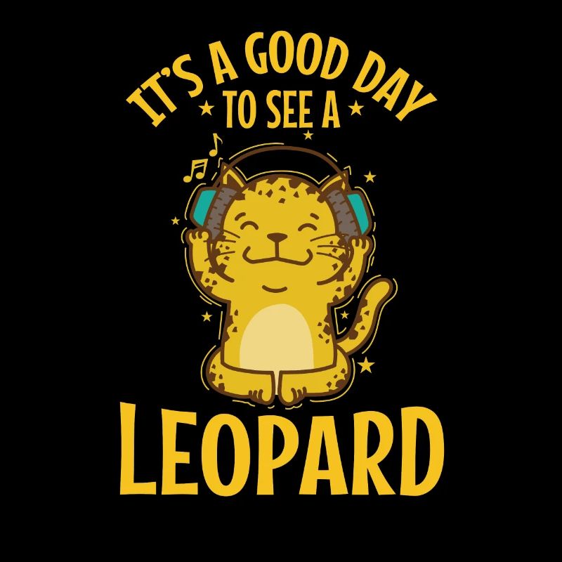 It's a good Day to see a Leopard Raubkatze