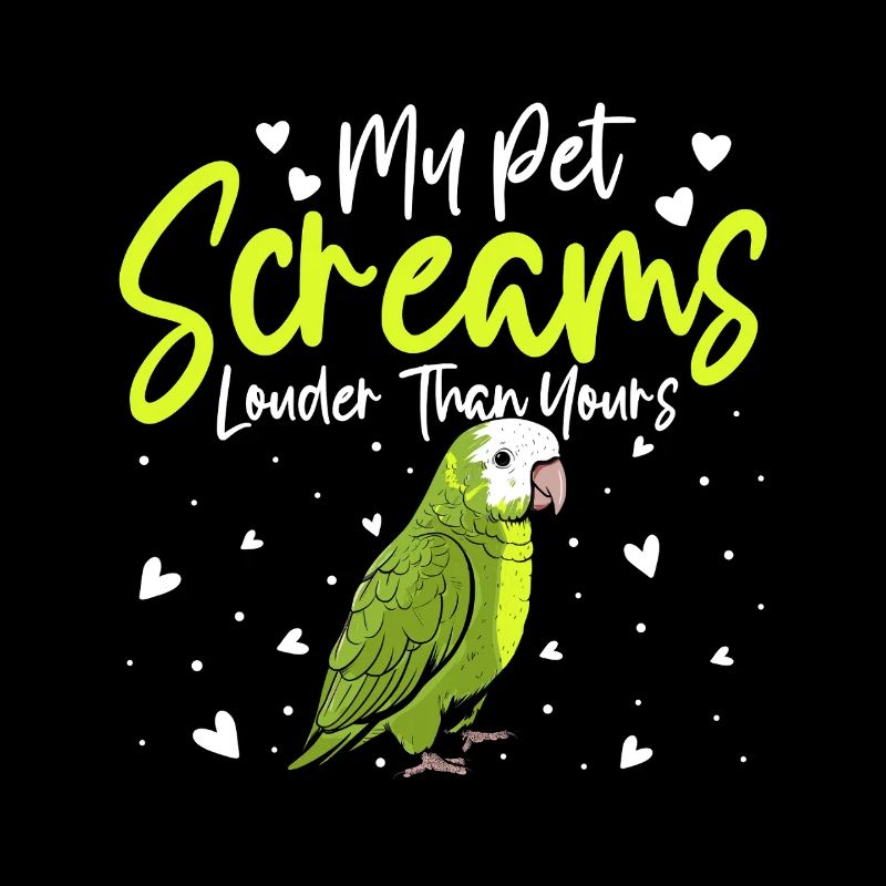 Moine vert Acteur Quaker Conure Perroquets