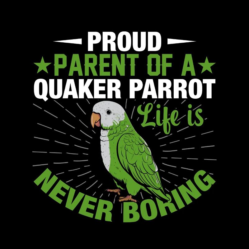 Moine vert Acteur Quaker Conure Perroquets