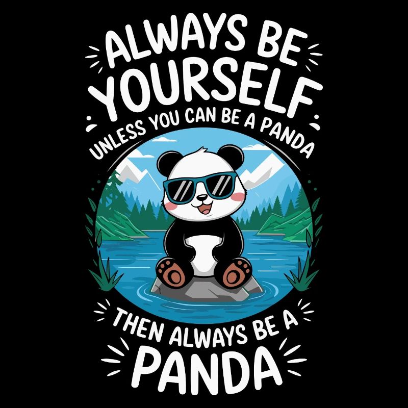 Sei Immer Du Selbst, Ein Panda Sein