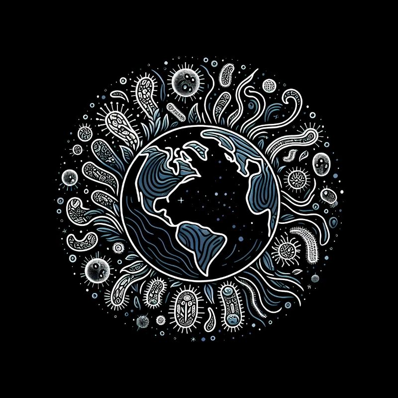 Microbes and Earth Art
