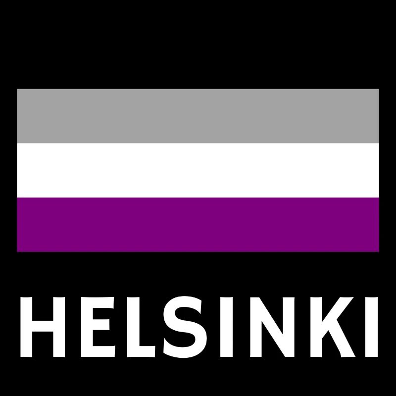 Asexualité Pride Drapeau Helsinki