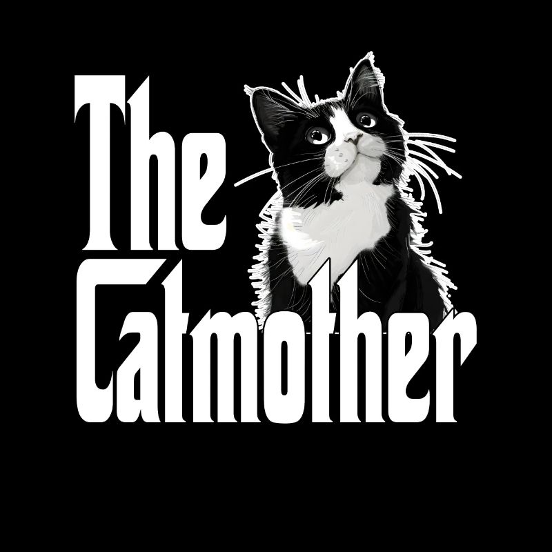 Katze Mutter La Catmother Chat Crazy Maman Maman