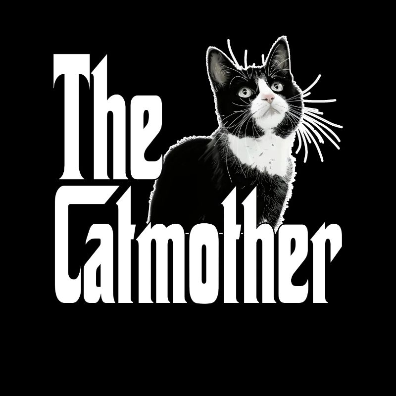 Katze Mutter La Catmother Chat Crazy Maman Maman