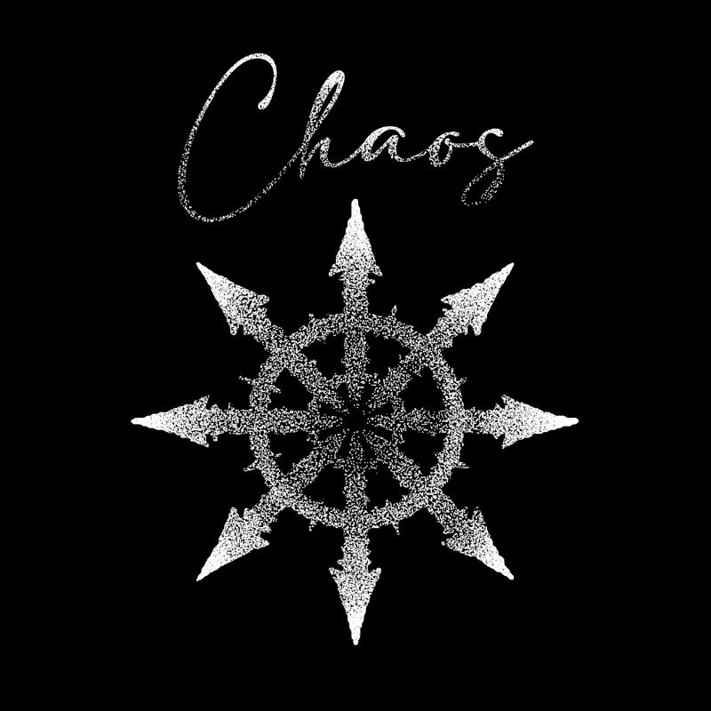 Étoile du chaos dotwork art