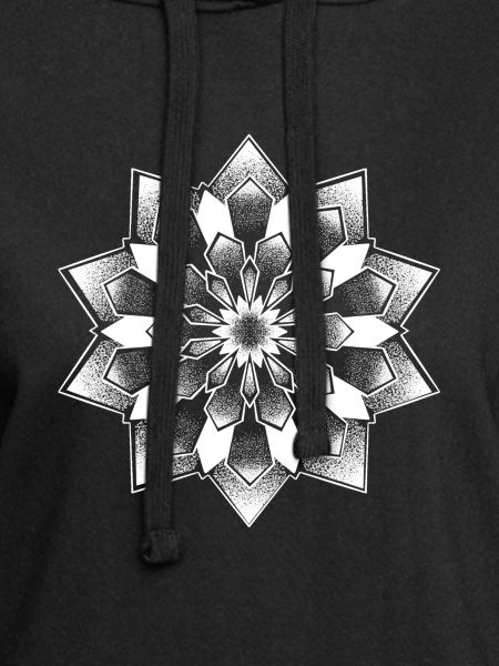 Mandala dotwork Tattoo weiß