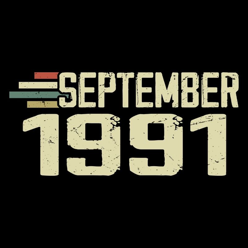 September 1991 Vintage Geschenkidee September 1991