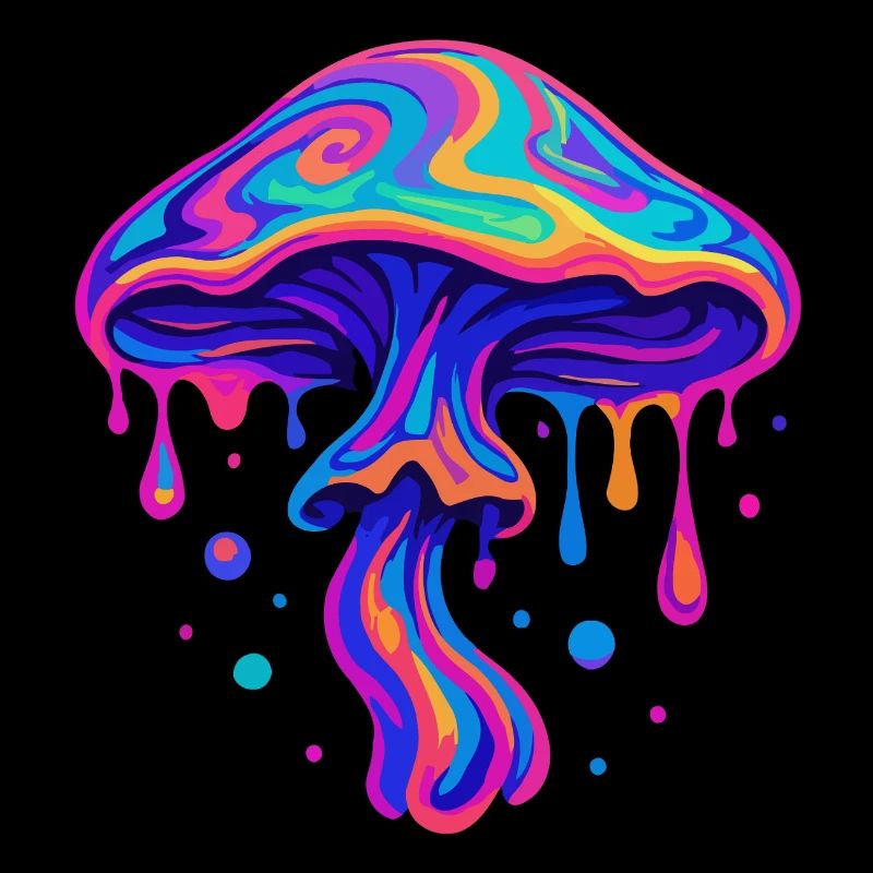 Champignon néon