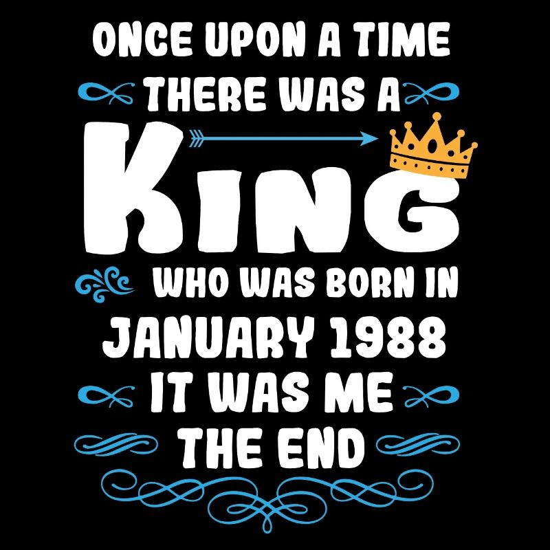 Es war einmal ein König. Januar 1988 Geburtstag