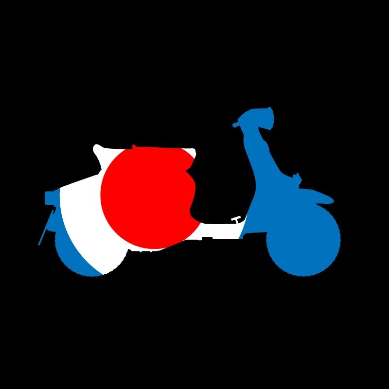 Roundel Target 60s Motorroller