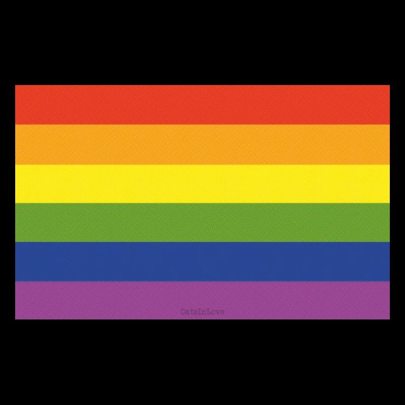 Rainbow Flag Regenbogenfahne CSD Peace