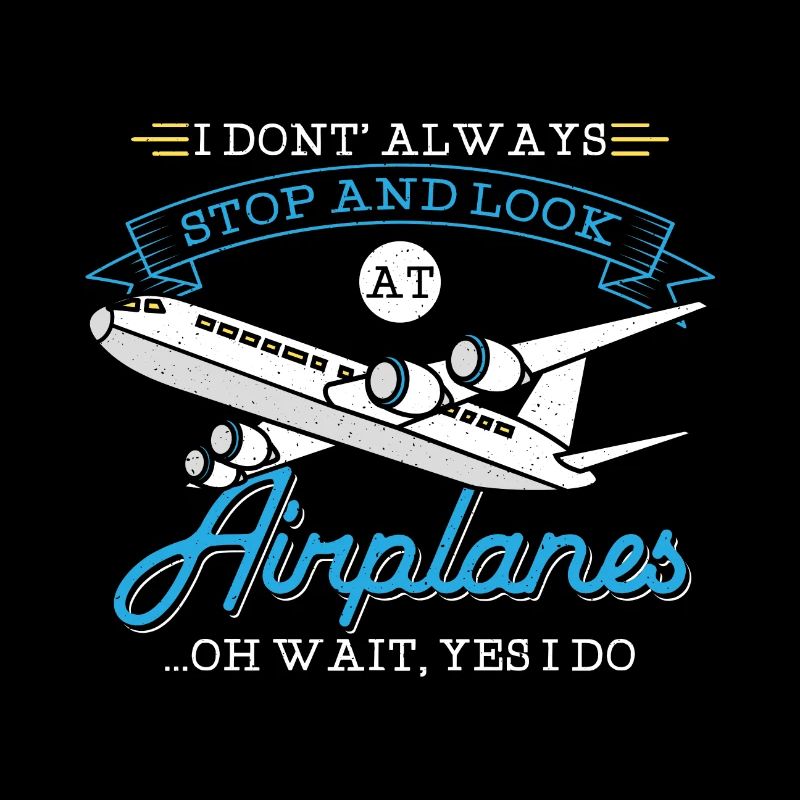 Airplane - pilot, technician, engineer gift