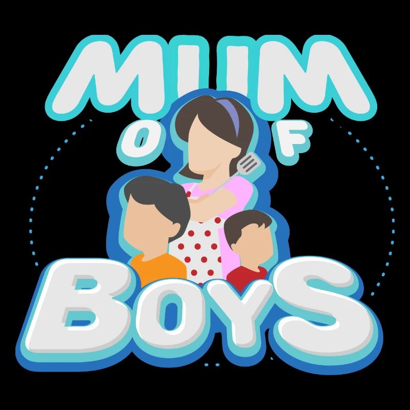 Mama von Jungen Geschenk Mutter Muttertag