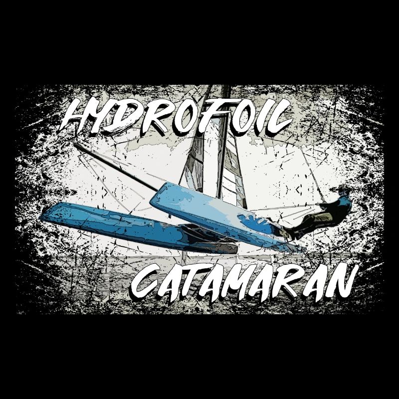 Catamaran hydrofoil