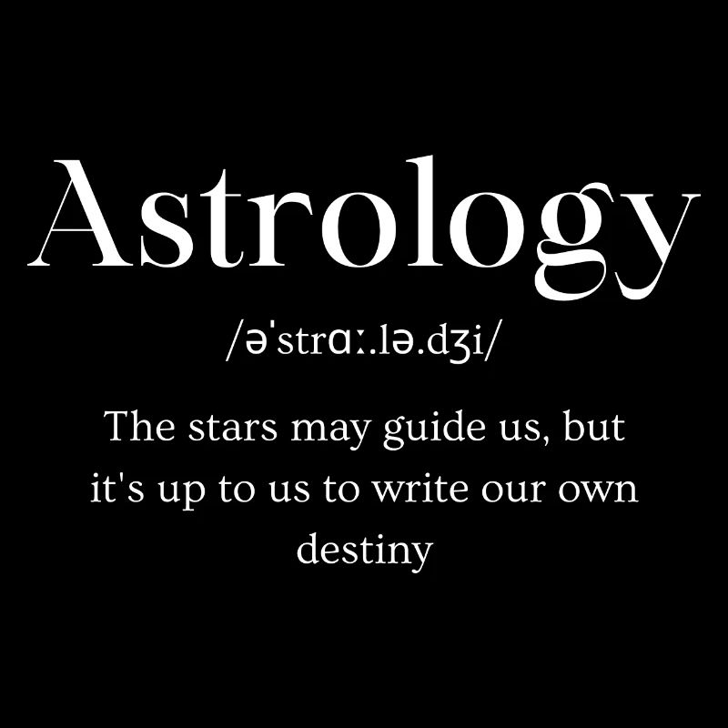 Astrologie Sterne Definition Spruch Englisch