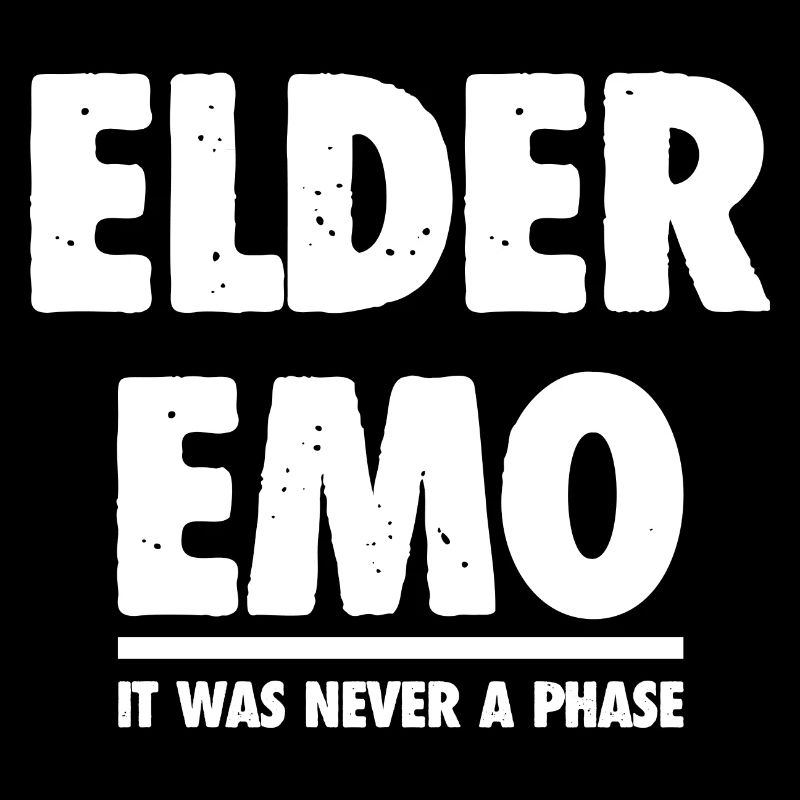 Elder Emo - Perfect Gift for Emo Fans